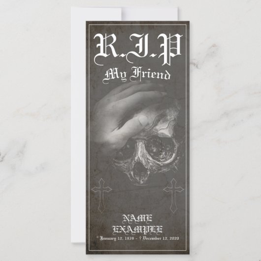 Erholung im Frieden - mein Freund - Vintag (Vorderseite)