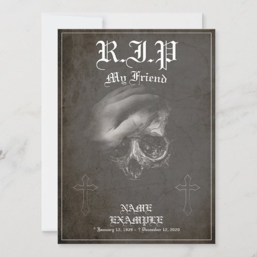 Erholung im Frieden - mein Freund - Vintag (Vorderseite)