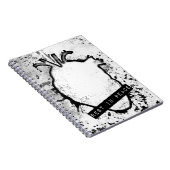 Erholung im friedlichen anatomischen Herzen Notizblock (Rechte Seite)