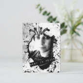 Erholung im friedlichen anatomischen Herzen Postkarte (Stehend Vorderseite)