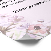 Erholung im Geiste Gottes Gedicht Poster (Ecke)