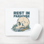 Erholung im Paradies Mousepad (Mit Mouse)