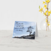 Erholung im Schatten der Allmächtigen-Schriftenkar Karte (Gelbe Blume)