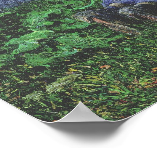 Erholung im Schatten Poster (Ecke)