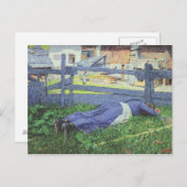 Erholung im Schatten Postkarte (Vorne/Hinten)