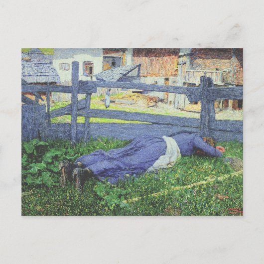 Erholung im Schatten Postkarte (Vorderseite)