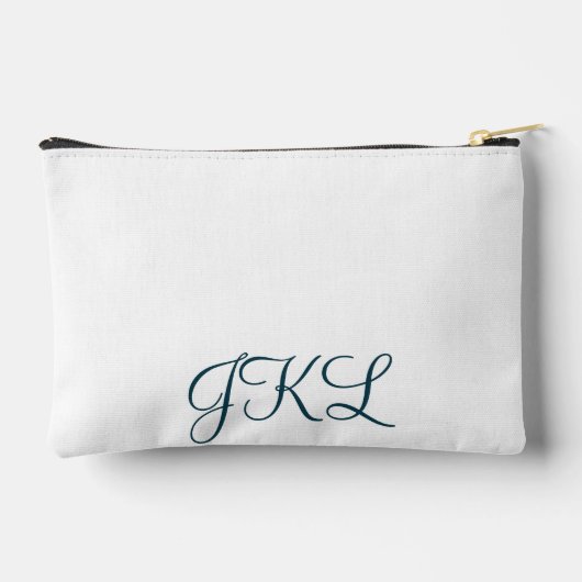 Erholung in der Blütenmonogramm des Herrn Zubehörtasche (Rückseite)