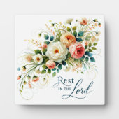 Erholung in der Blütezeit des Herrn Fotoplatte (Vorderseite)