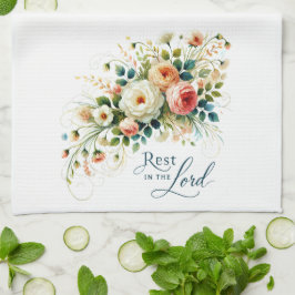 Erholung in der Blütezeit des Herrn Geschirrtuch