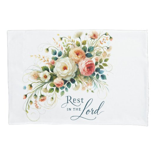 Erholung in der Blütezeit des Herrn Kissenbezug (Vorderseite)