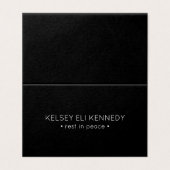 Erholung in Frieden gefaltet (Außenseite Aufgefaltet)