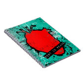 Erholung in Frieden Herzstück Notizblock (Rechte Seite)