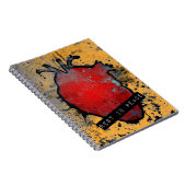 Erholung in Frieden Herzstück Notizblock (Rechte Seite)