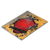 Erholung in Frieden Herzstück Notizblock (Linke Seite)