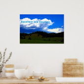 Erholung ist ein Journey Motivierend Poster (Küche)