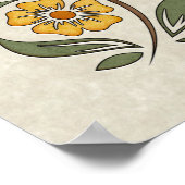 Erholung ist eine Reise, kein Ziel Poster (Ecke)