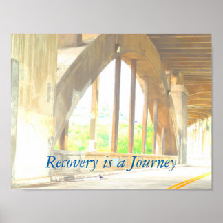 Erholung ist eine Reise Poster