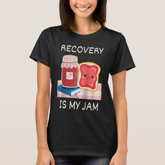 Erholung ist mein Jam Sober Anniversary Puppen OM T-Shirt (Vorderseite)