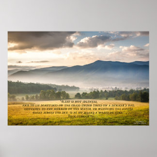 Erholung ist nicht einfach poster