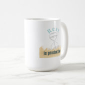 Erholung ist produktiv - Mini-Sensibilisierung für Kaffeetasse (VorderseiteRechts)
