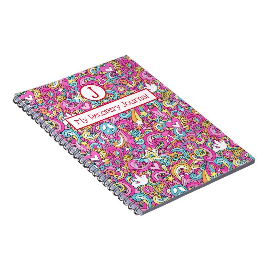 Erholung Journal Peace & Liebe Notebook Notizblock (Rechte Seite)