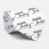 Erholung Journey Arrow Krawatte (Gerollt)