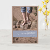 Erholung Jubiläumsreise Karte (Gelbe Blume)