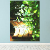 Erholung Leinwanddruck (Insitu (Holzboden))