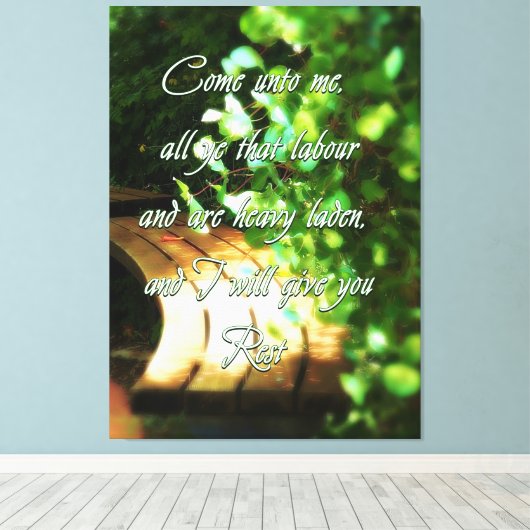 Erholung Leinwanddruck (Insitu (Holzboden))