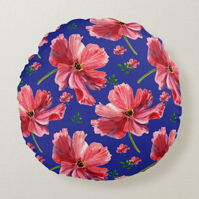 Erholung nach einem langen Tag Rundes Kissen (Vorderseite)