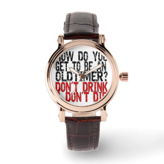 Erholung Old Timer Joke Armbanduhr