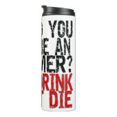 Erholung Old Timer Joke Thermosbecher (Nach rechts gedreht)