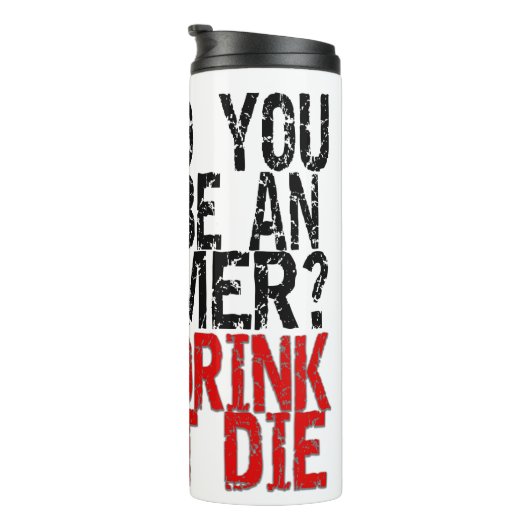 Erholung Old Timer Joke Thermosbecher (Nach rechts gedreht)