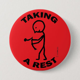 Erholung Pinback Button