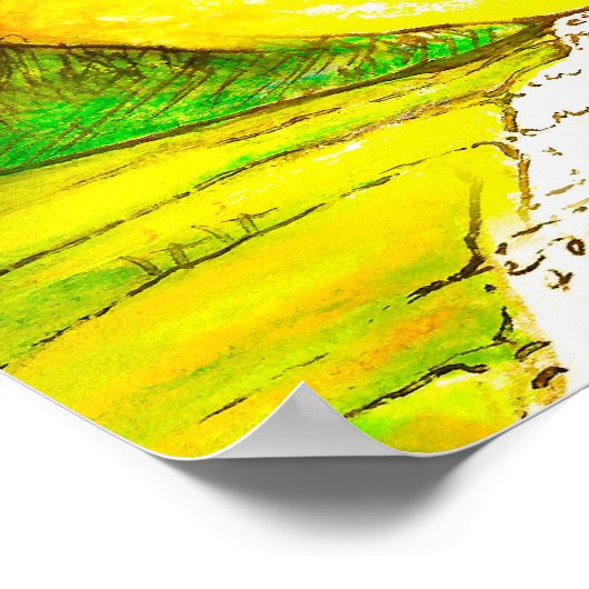 Erholung Poster (Ecke)