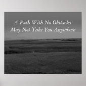 Erholung-Poster erwarten Poster (Vorne)