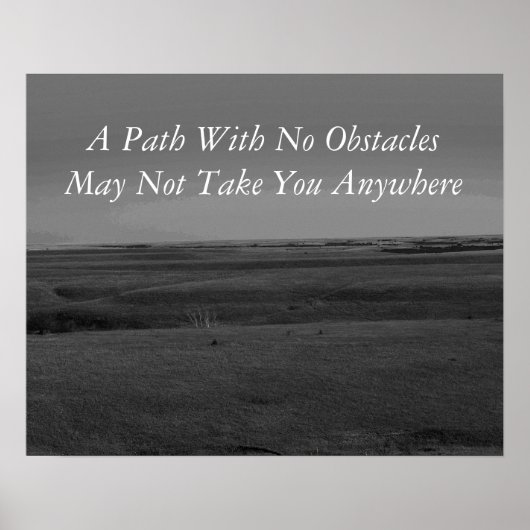 Erholung-Poster erwarten Poster (Vorne)