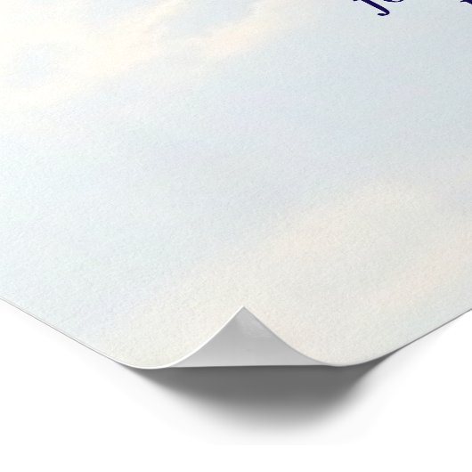 "Erholung"-Poster Poster (Ecke)