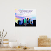 Erholung Poster-Serenity-Gebet/Spanisch Poster (Küche)