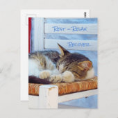 Erholung Relax Recover Postkarte (Vorne/Hinten)