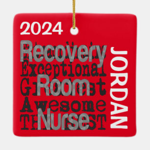 Erholung Room Nurse Extraordinaire CUSTOM Keramikornament