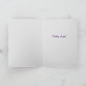 Erholung "Ruhe" Karte (Innenseite)