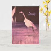 Erholung "Ruhe" Karte (Gelbe Blume)