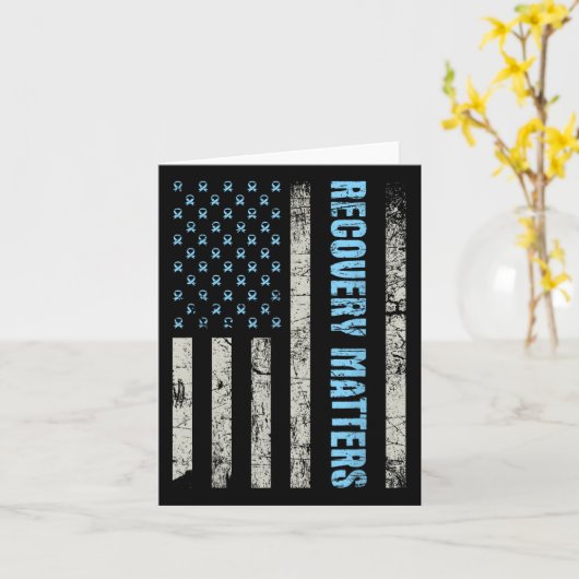 Erholung S - Sobriety Jubiläum Sober Om Na Karte (Gelbe Blume)