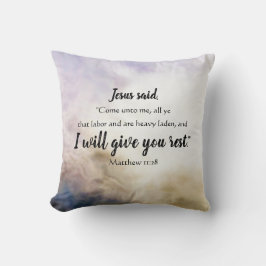 Erholung Scripting Throw Kissen