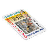 Erholung-Slogans Magnet (Rechte Seite)