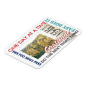 Erholung-Slogans Magnet (Linke Seite)