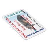 Erholung-Slogans Magnet (Rechte Seite)