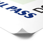 Erholung-Slogans Poster (Ecke)