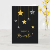 Erholung Sober Support Wunder Neujahr Star Karte (Gelbe Blume)